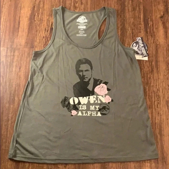 Jurassic World Racerback Tank Top New - Picture 2 of 11